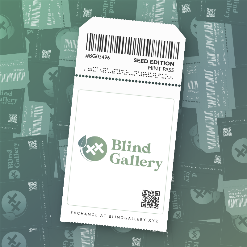 Blind Gallery Mint Pass (Seed Edition) #502