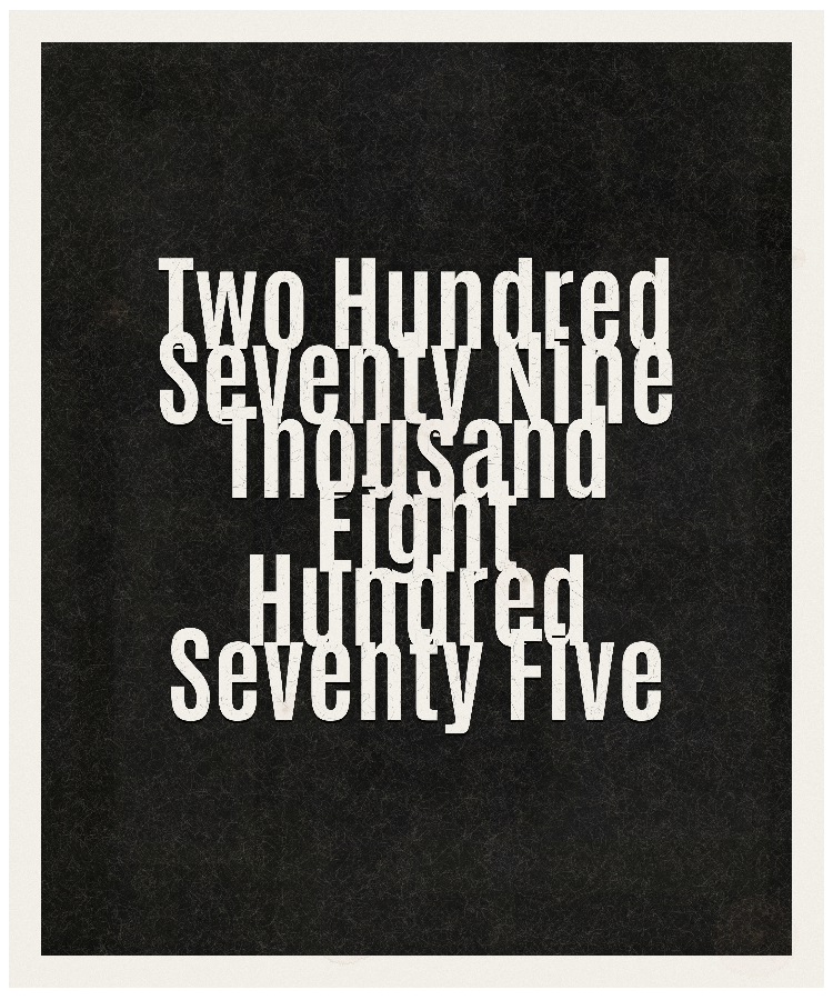 Count #279875