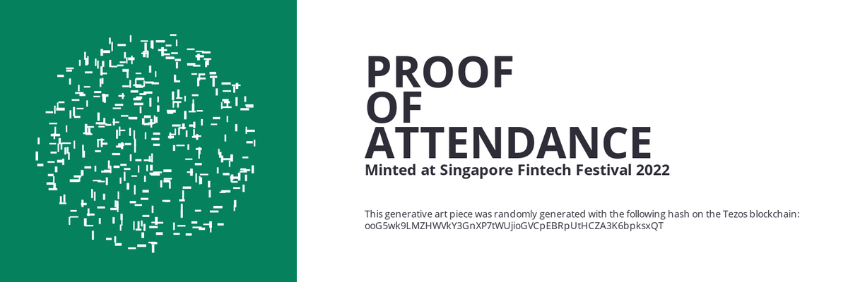 SFF2022 Proof of Attendance Token #1412