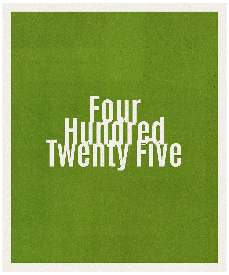 Count #425