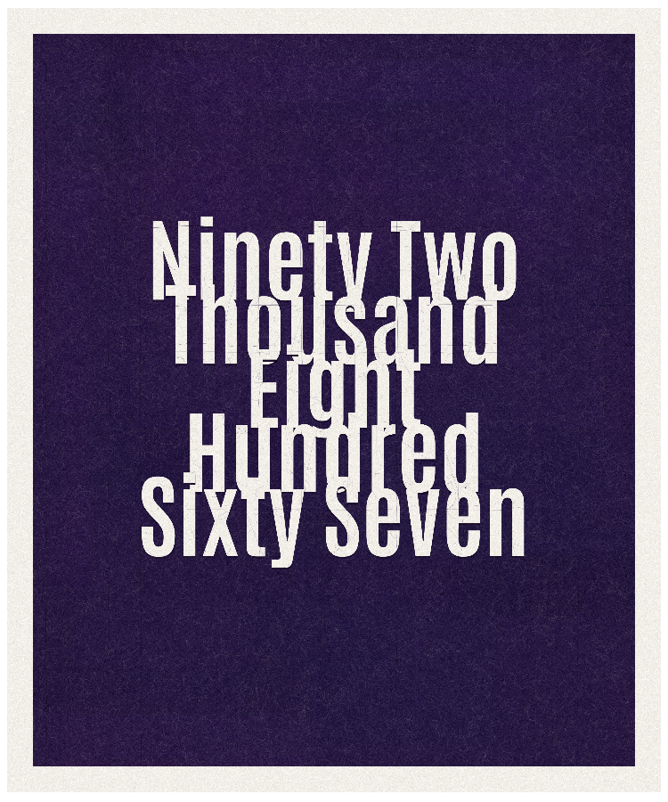 Count #92867