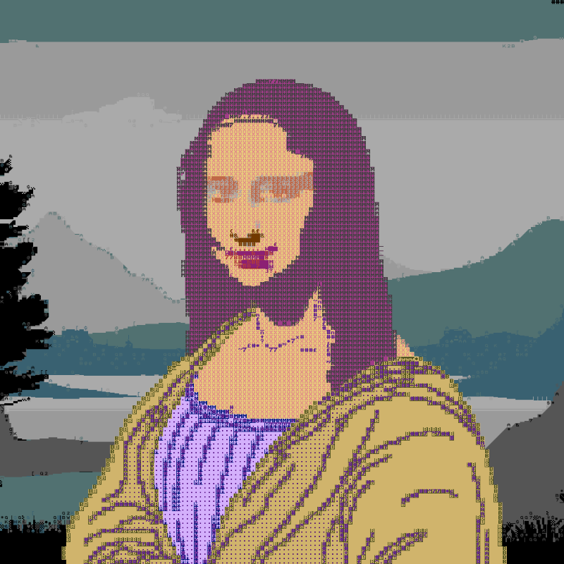 DOS Mona Lisa  #15