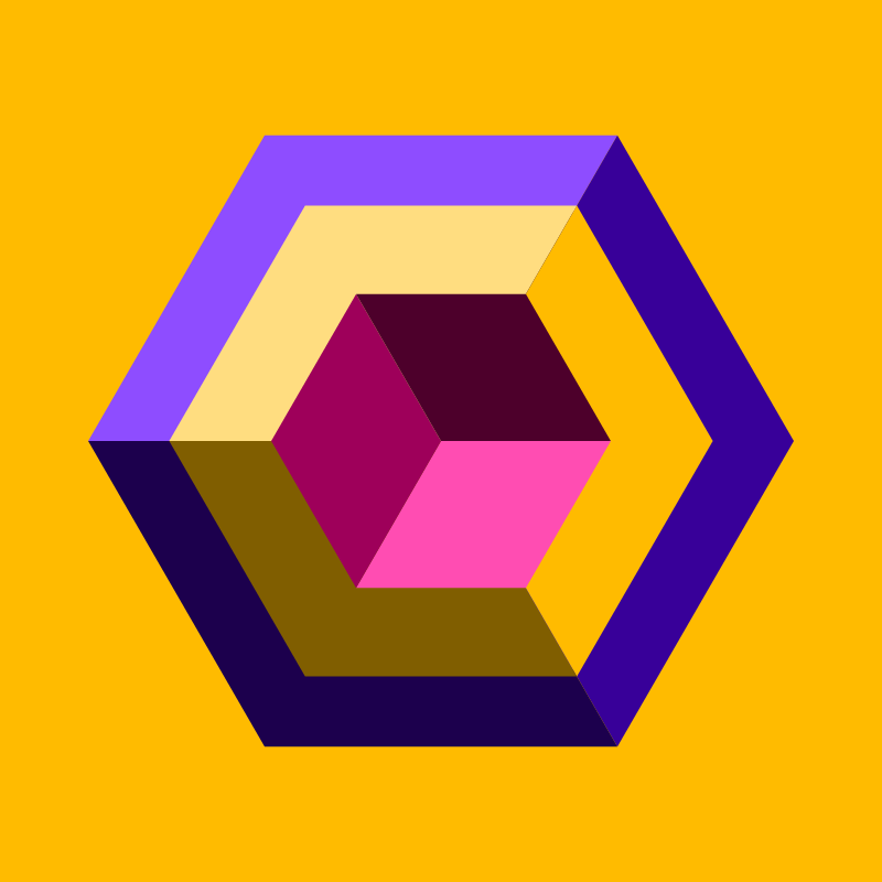 Hexagones - Art for Bots #17