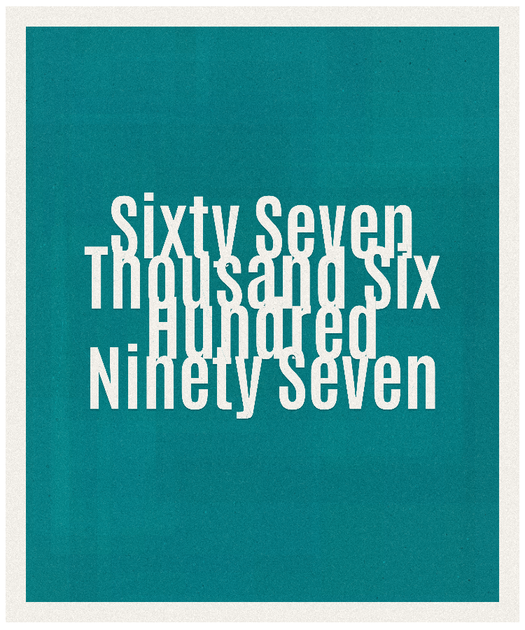 Count #67697