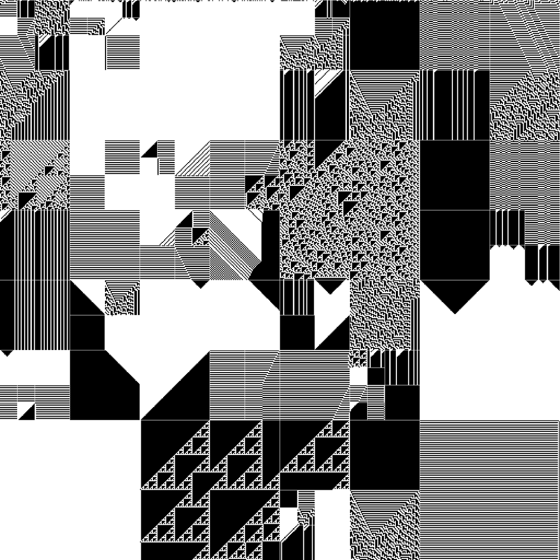 RULES (for Elementary Cellular Automata) #376