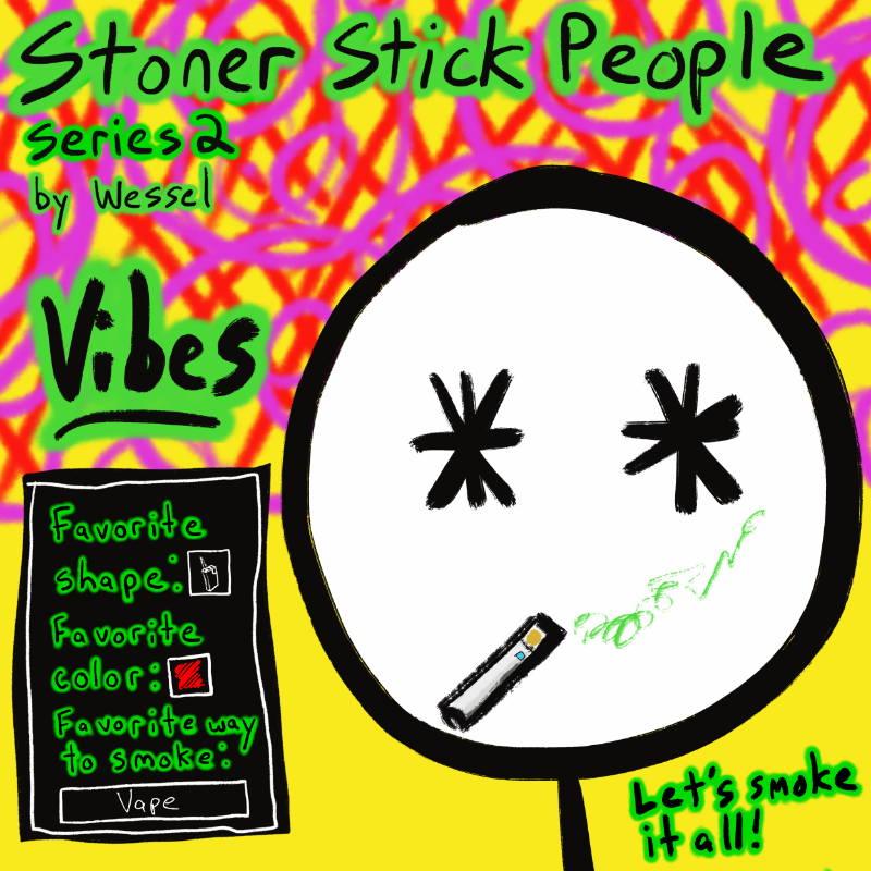 Stoner Stick People Series 2 #48