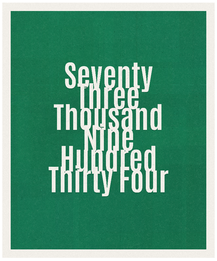 Count #73934