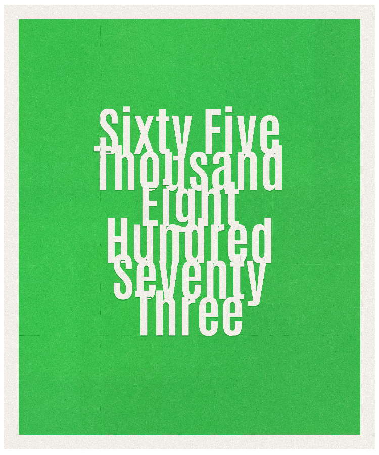 Count #65873