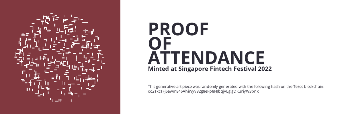 SFF2022 Proof of Attendance Token #299