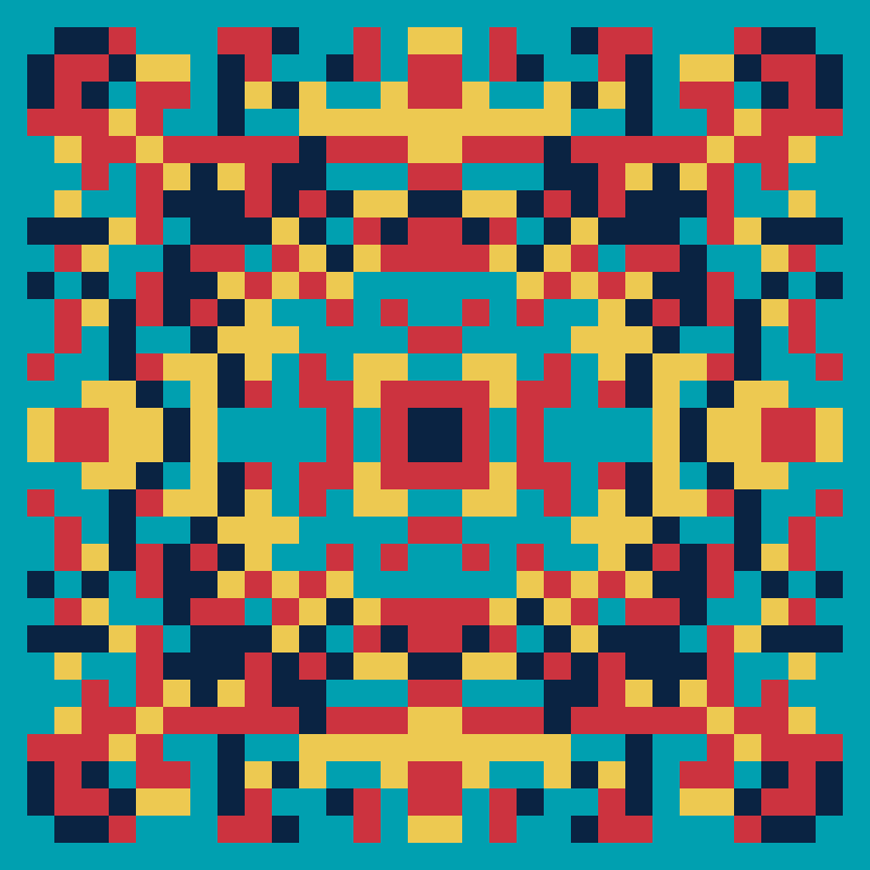 Pixel Mandala #66