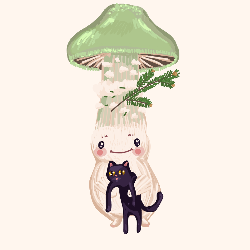 Cute Mushrooms Forest Guys #25