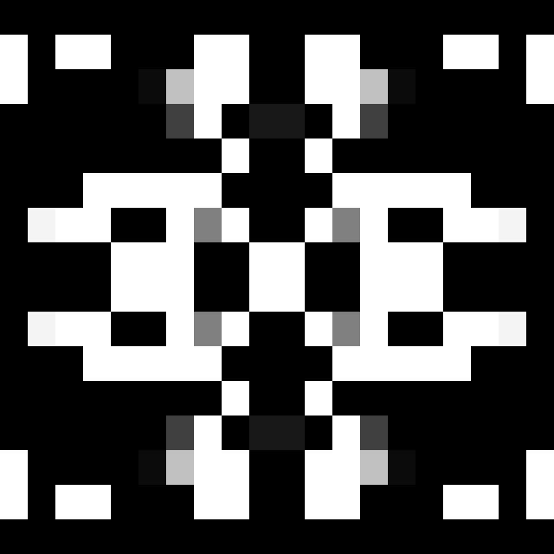 QR Glyphs Invaders #23