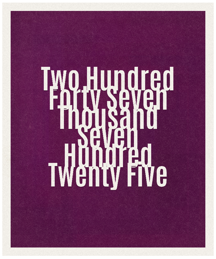 Count #247725