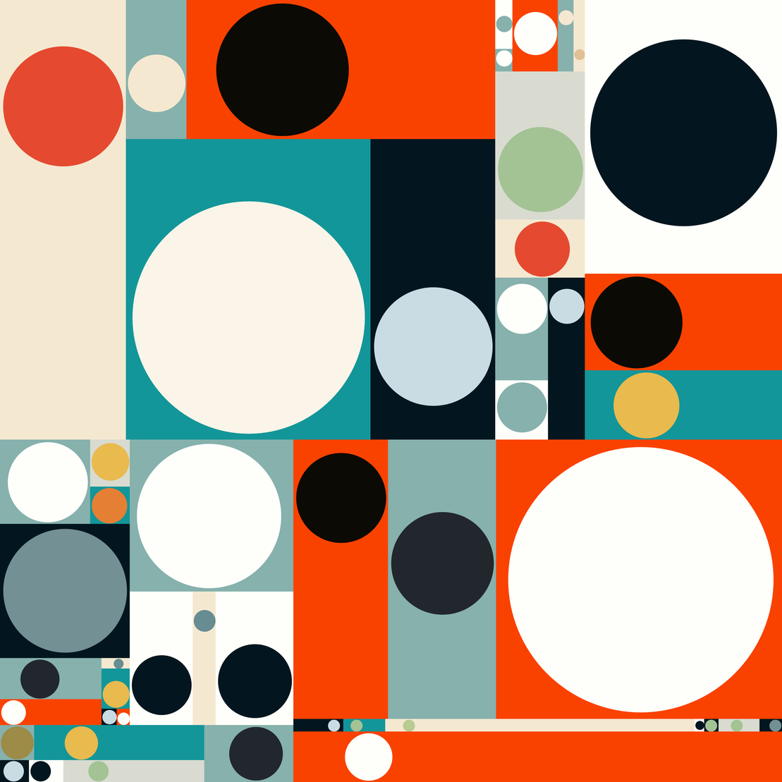 An Increasing Series Of Dots #49