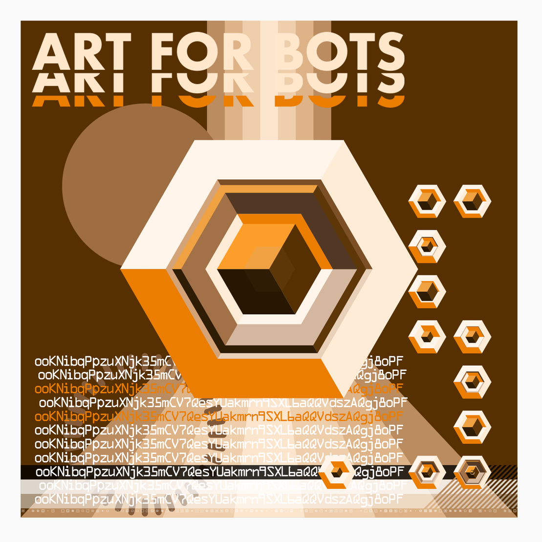 Hexagones - Art forBots forHumans forPrint #10