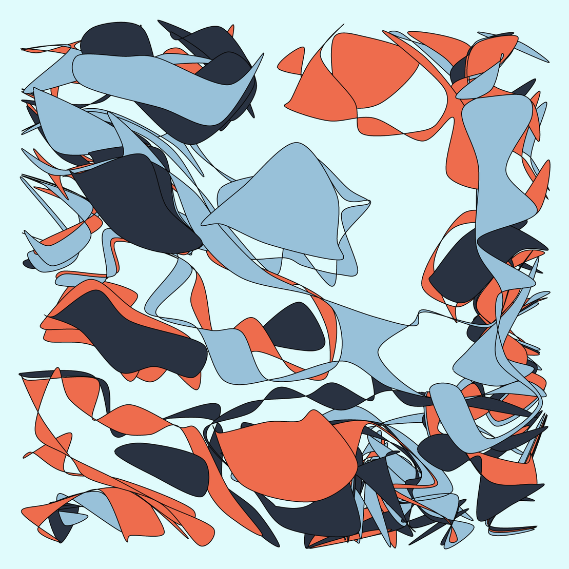Geometric colorful shapes 2 (Free edition) #191