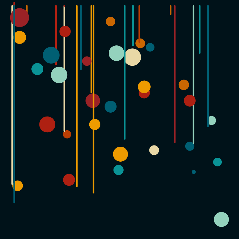 Falling Sparkles