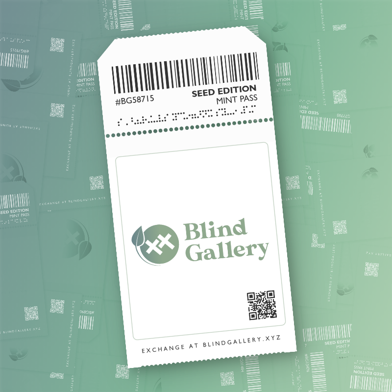 Blind Gallery Mint Pass (Seed Edition) #553