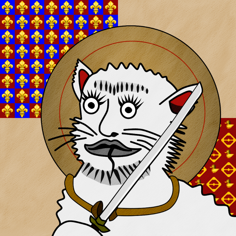 Famous Medieval Cat #59