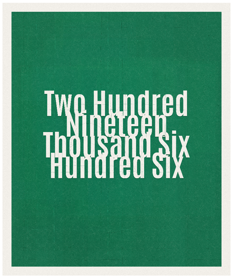Count #219606