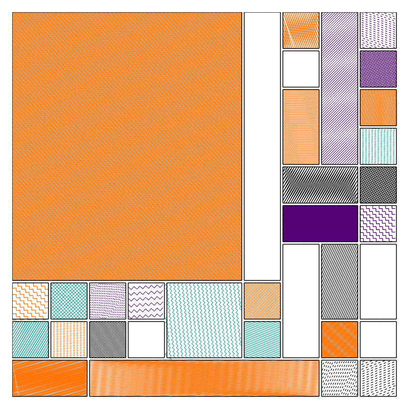 Strips layouts - Hatching #4