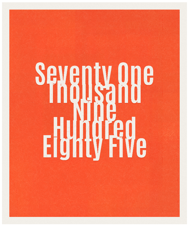 Count #71985