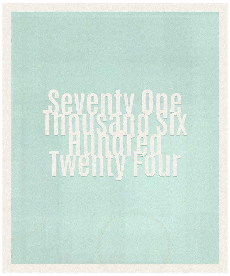 Count #71624