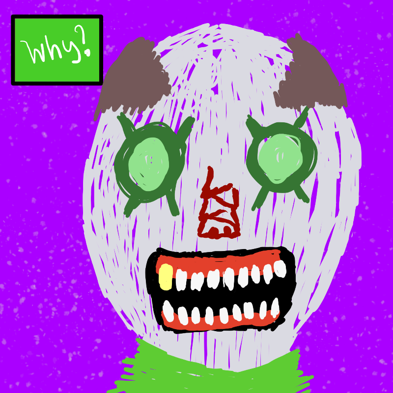 sCARY SNOWMAN #55