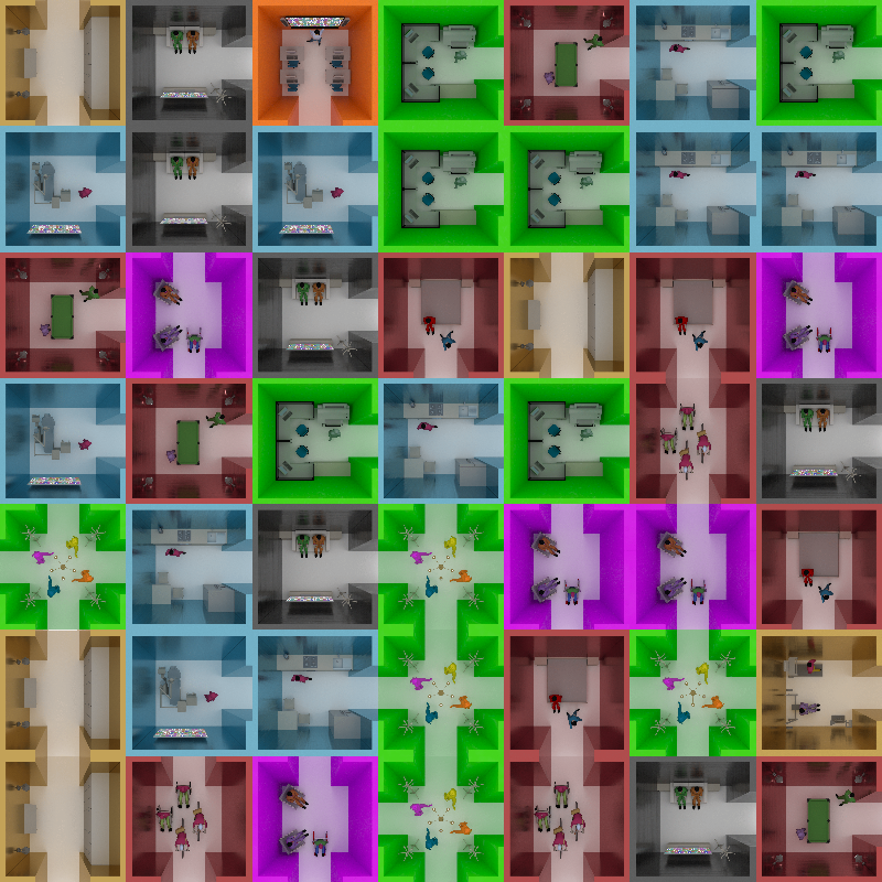 Harlequin block building 2.0 #8