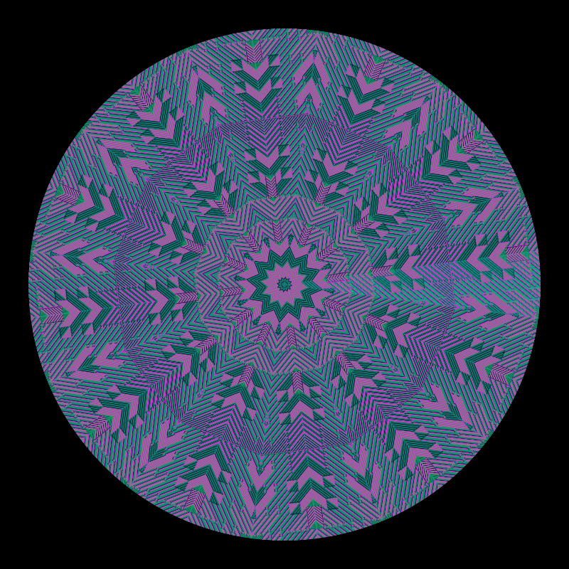 Binary kaleidoscope #106