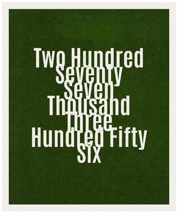 Count #277356