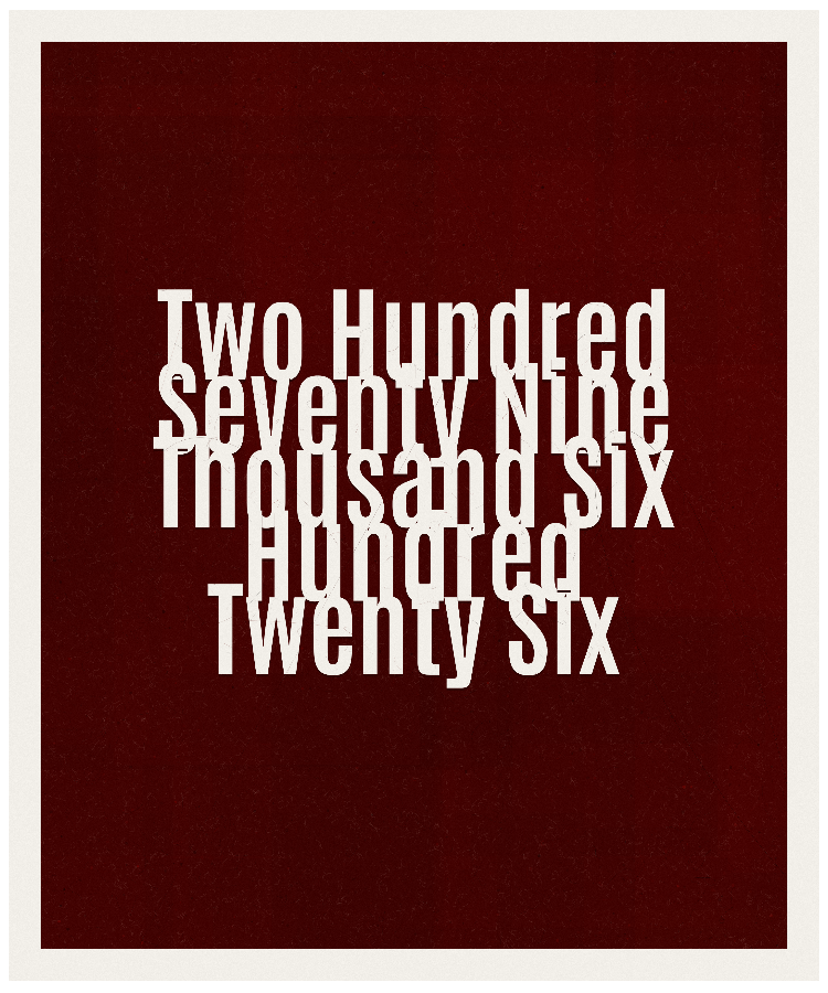 Count #279626