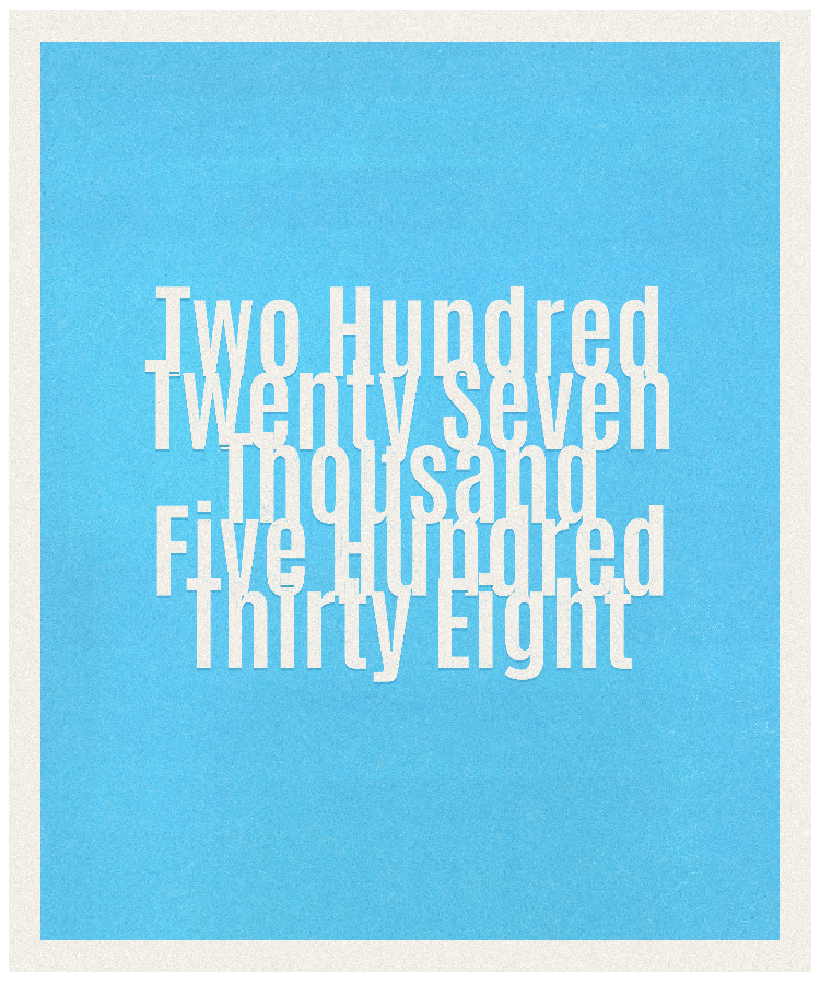 Count #227538