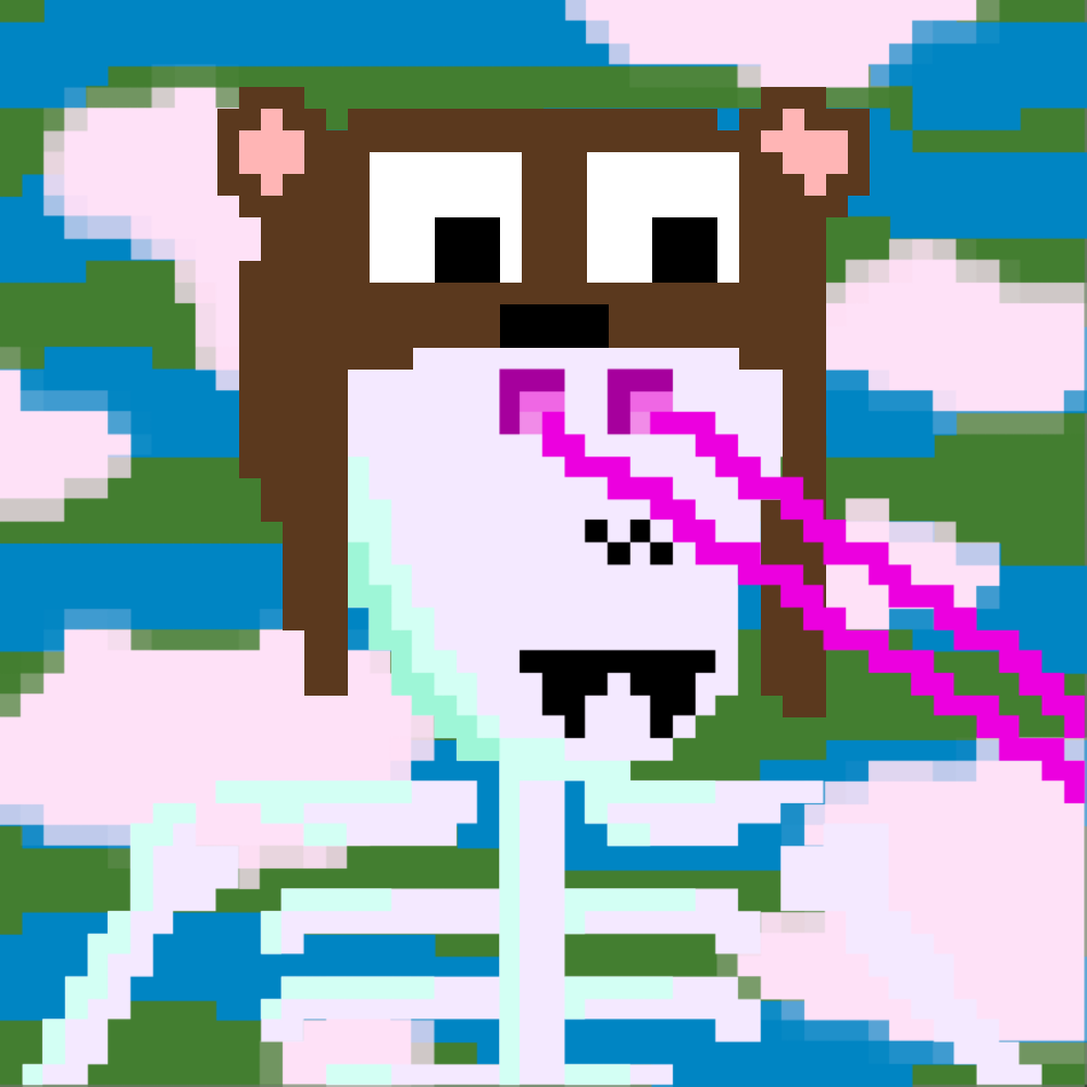PIXEL SKULLETTI 1 #318