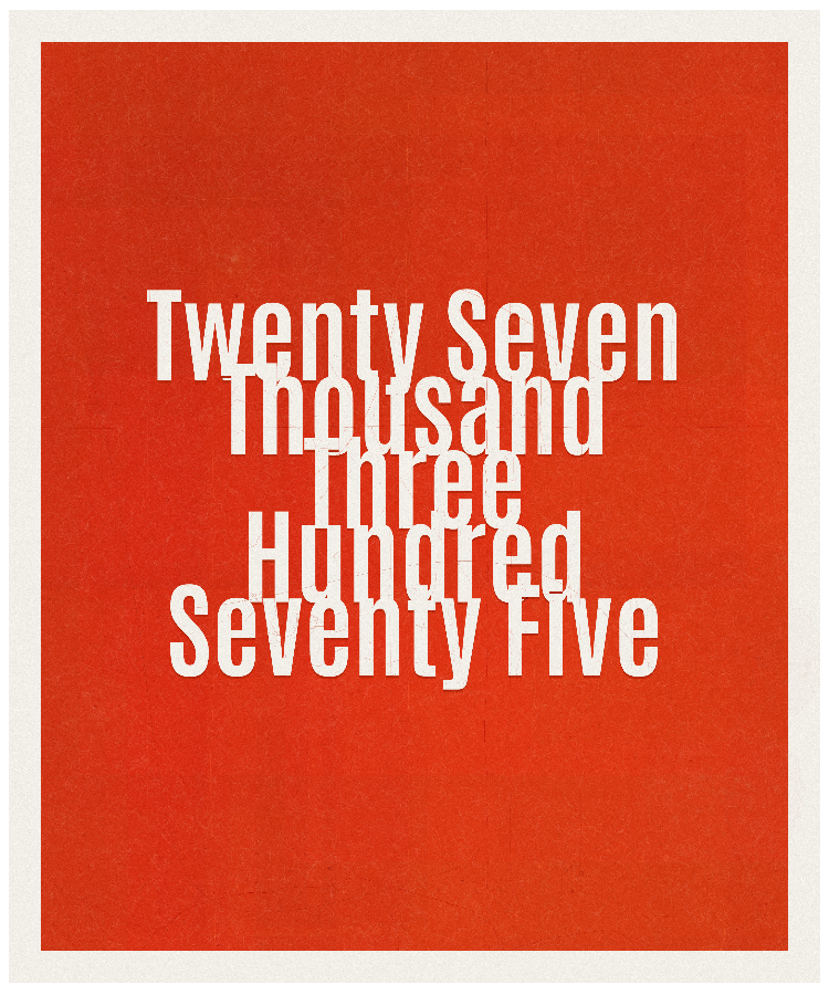 Count #27375