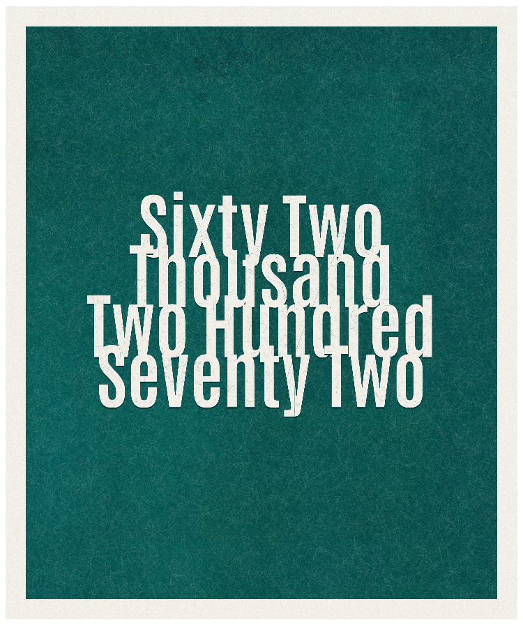 Count #62272
