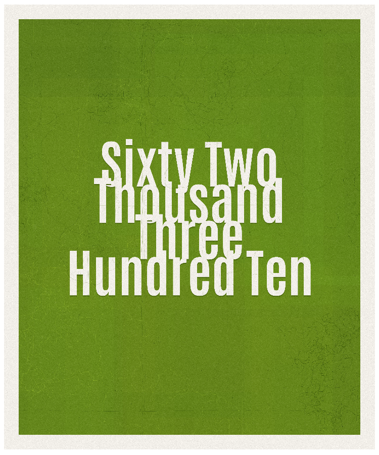Count #62310