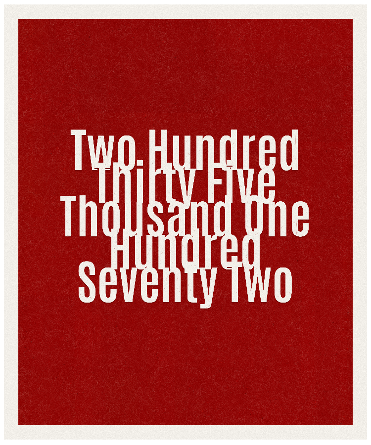 Count #235172