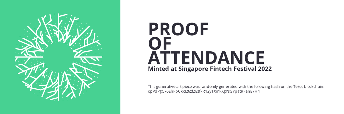 SFF2022 Proof of Attendance Token #813