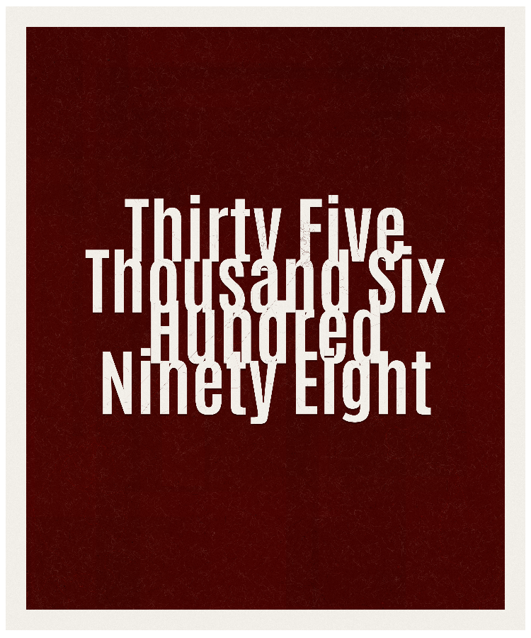 Count #35698