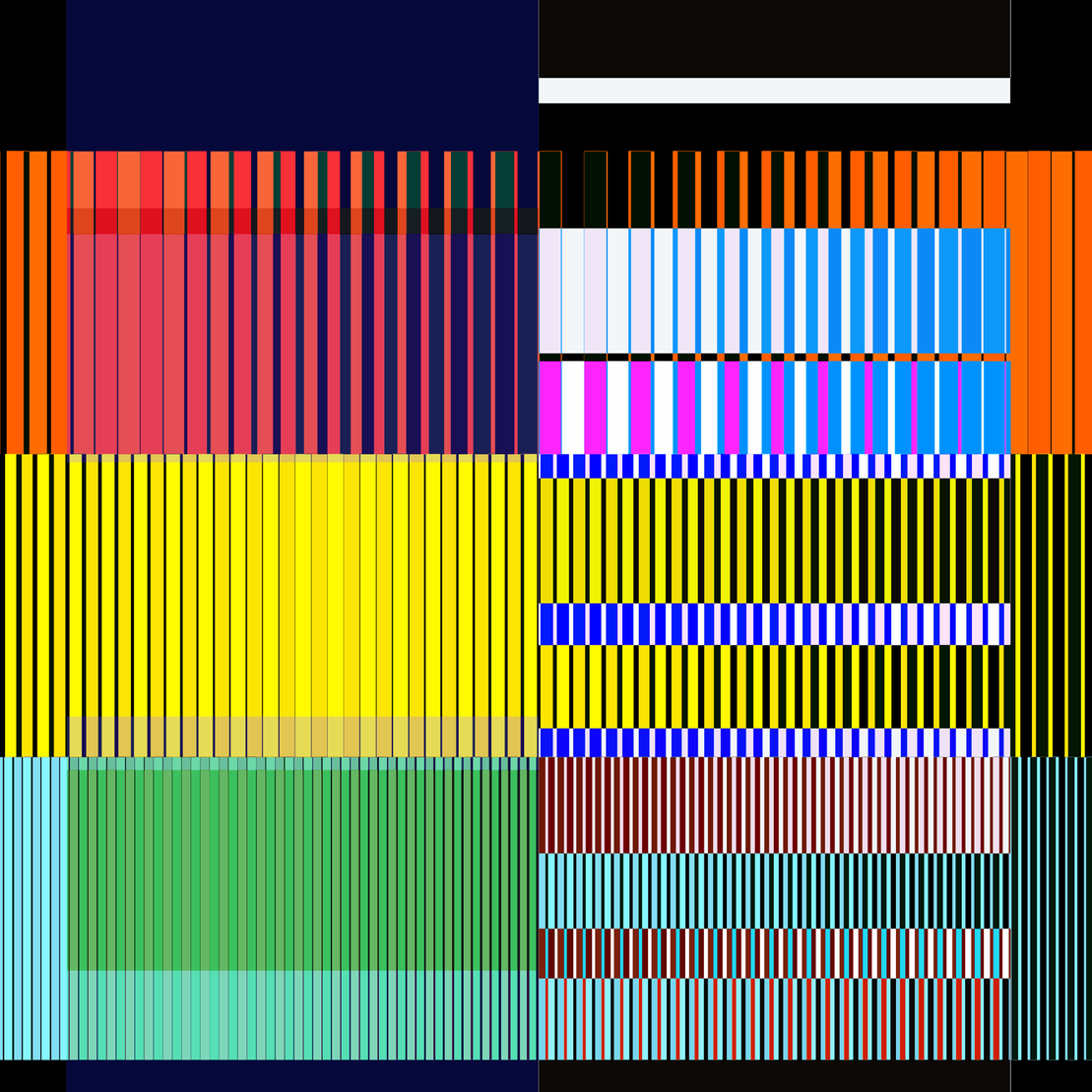 Glitchometry Stripes #89