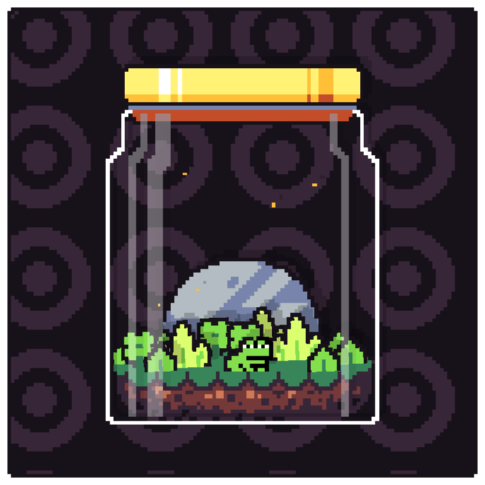 Toad Terrarium #149