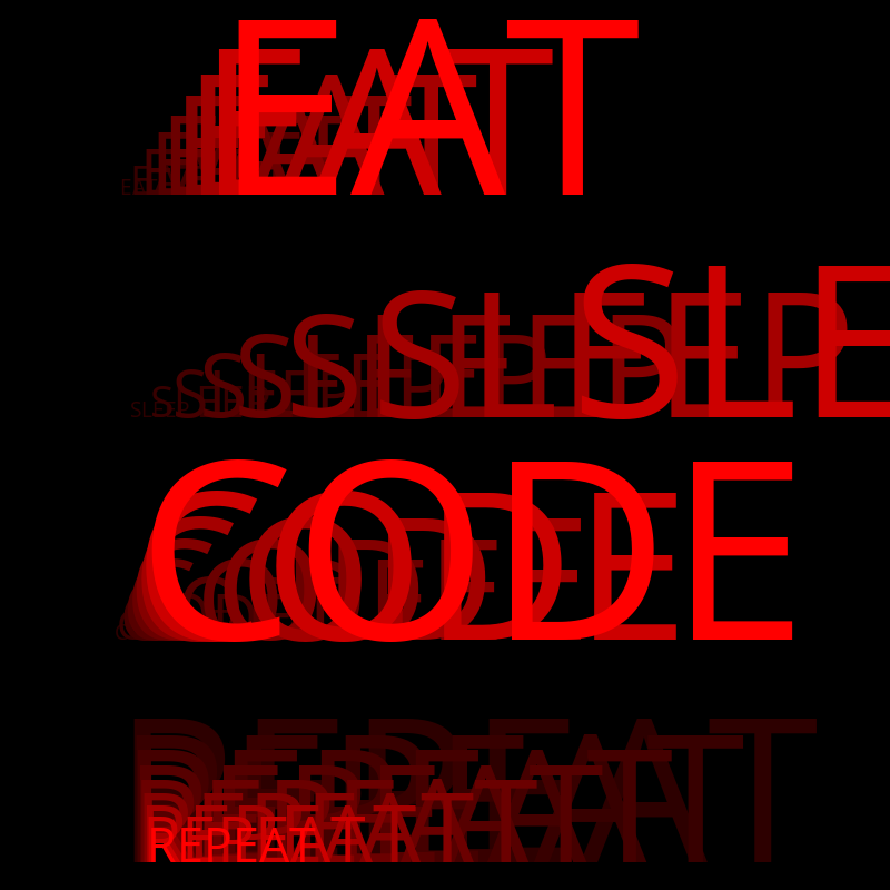 Eat Sleep Code Repeat #20