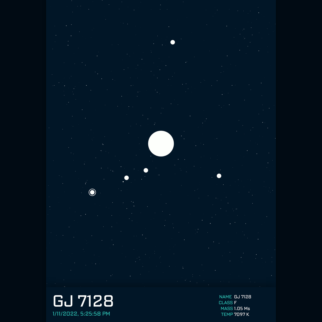 PLANETARY SYSTEM #114