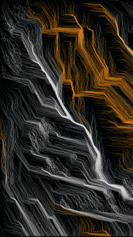 Algoscapes | Rock-face #287