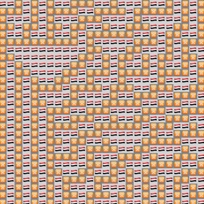 Elementary Cellular Emoji Automata #277